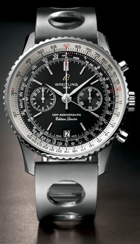 breitling navitimer 125th anniversary chronograph|Breitling 50th anniversary watch.